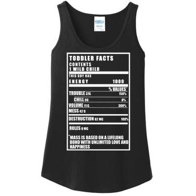 Toddler Nutrients Facts Ladies Essential Tank