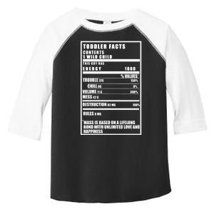 Toddler Nutrients Facts Toddler Fine Jersey T-Shirt