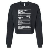 Toddler Nutrients Facts Cropped Pullover Crew