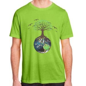 Tree On Earth Pro Environment Nature Geology Plant A Tree Adult ChromaSoft Performance T-Shirt