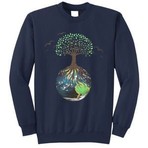 Tree On Earth Pro Environment Nature Geology Plant A Tree Sweatshirt