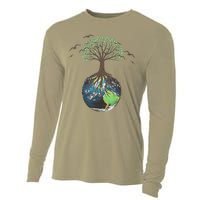 Tree On Earth Pro Environment Nature Geology Plant A Tree Cooling Performance Long Sleeve Crew