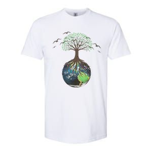 Tree On Earth Pro Environment Nature Geology Plant A Tree Softstyle CVC T-Shirt