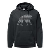 Theory Of Evolution Primate Atheism & Charles Darwin Performance Fleece Hoodie