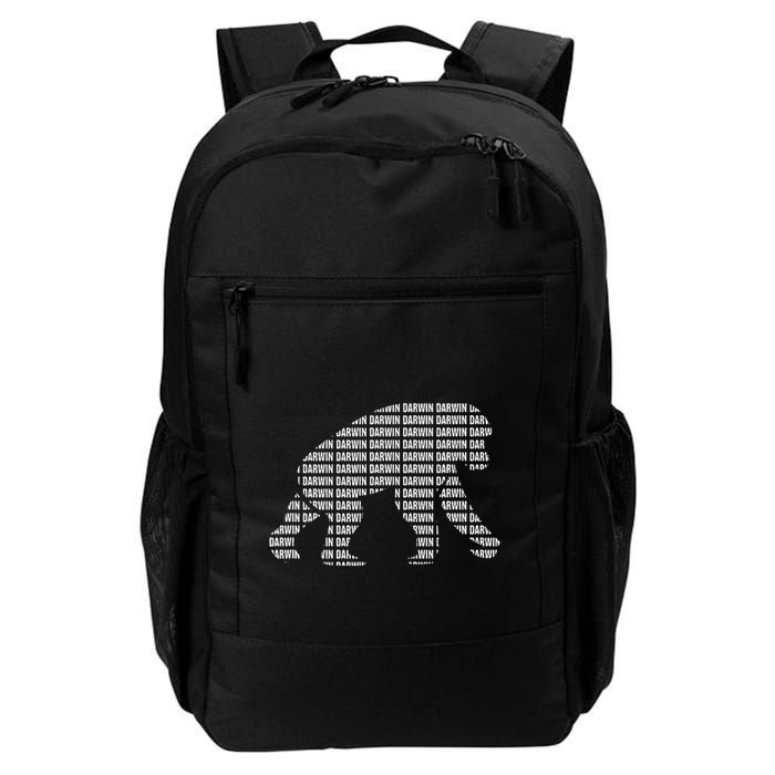 Theory Of Evolution Primate Atheism & Charles Darwin Daily Commute Backpack