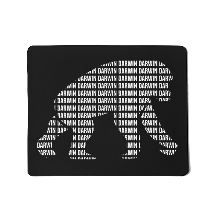 Theory Of Evolution Primate Atheism & Charles Darwin Mousepad