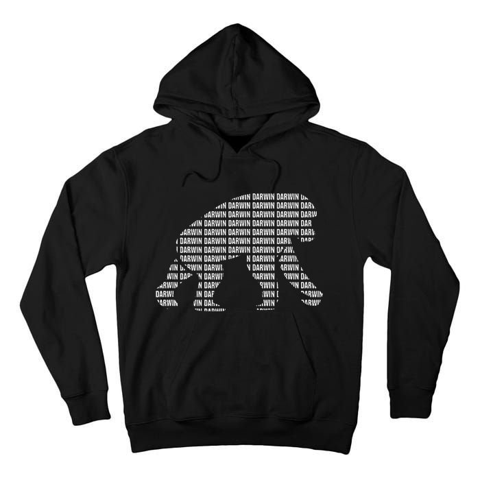 Theory Of Evolution Primate Atheism & Charles Darwin Tall Hoodie