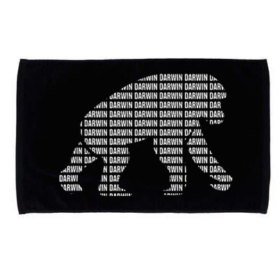 Theory Of Evolution Primate Atheism & Charles Darwin Microfiber Hand Towel