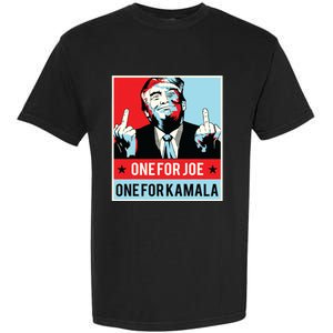 Trump One For Joe One For Kamala Garment-Dyed Heavyweight T-Shirt