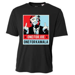 Trump One For Joe One For Kamala Cooling Performance Crew T-Shirt