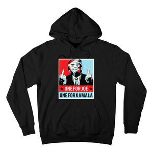 Trump One For Joe One For Kamala Hoodie