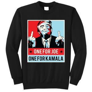 Trump One For Joe One For Kamala Sweatshirt