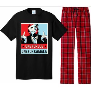 Trump One For Joe One For Kamala Pajama Set