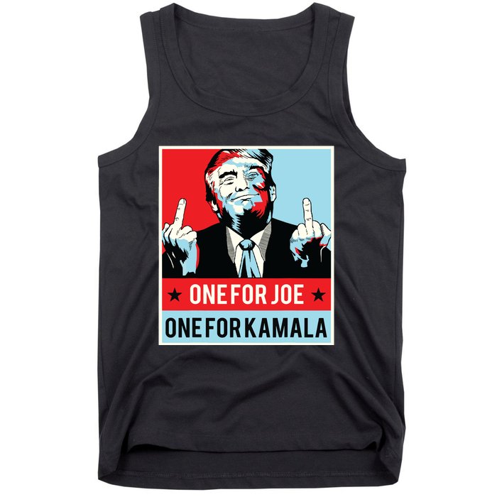 Trump One For Joe One For Kamala Tank Top