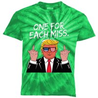 Trump One For Each Miss Funny Political Kids Tie-Dye T-Shirt