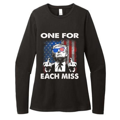 Trump One For Each Miss Womens CVC Long Sleeve Shirt