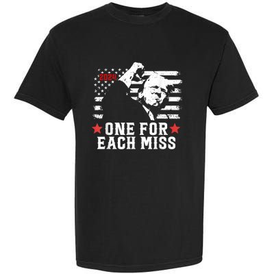 Trump One For Each Miss Trump Vote 2024 America Usa Garment-Dyed Heavyweight T-Shirt