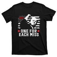 Trump One For Each Miss Trump Vote 2024 America Usa T-Shirt