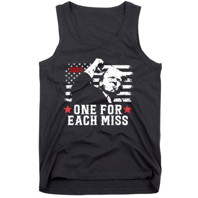 Trump One For Each Miss Trump Vote 2024 America Usa Tank Top