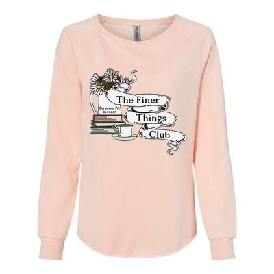 The Office Finer Things Club Womens California Wash Sweatshirt