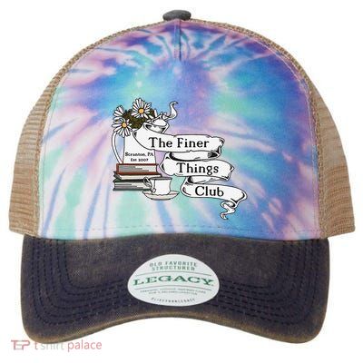 The Office Finer Things Club Legacy Tie Dye Trucker Hat