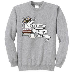 The Office Finer Things Club Tall Sweatshirt