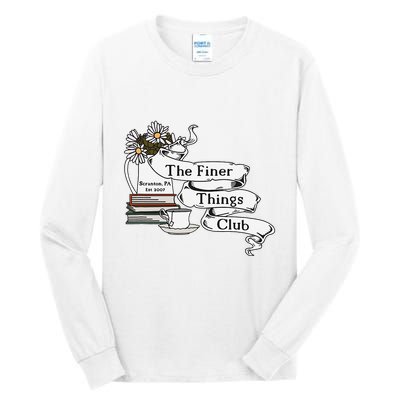 The Office Finer Things Club Tall Long Sleeve T-Shirt