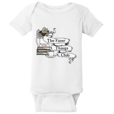 The Office Finer Things Club Baby Bodysuit