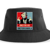 Trump One For Joe One For Kamala Sustainable Bucket Hat