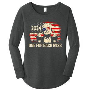 Trump One For Each Miss Trump Vote Trump 2024 America Women's Perfect Tri Tunic Long Sleeve Shirt