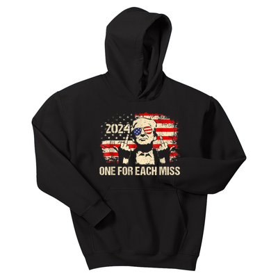 Trump One For Each Miss Trump Vote Trump 2024 America Kids Hoodie