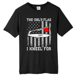 The only Flag I Kneel for Funny Ice Fishing Fisherman Tall Fusion ChromaSoft Performance T-Shirt