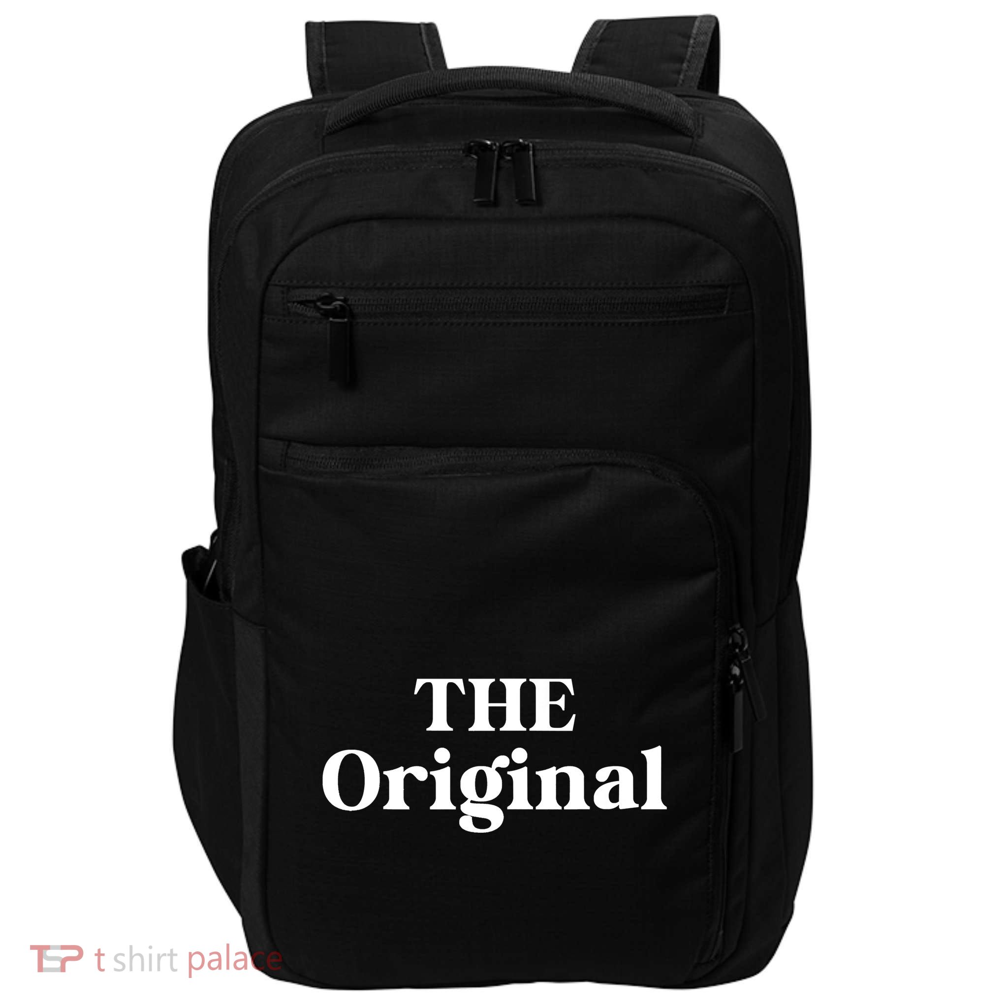 The Original Funny Siblings Matching Family Impact Tech Backpack