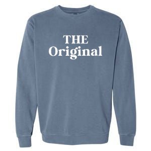 The Original Funny Siblings Matching Family Garment-Dyed Sweatshirt