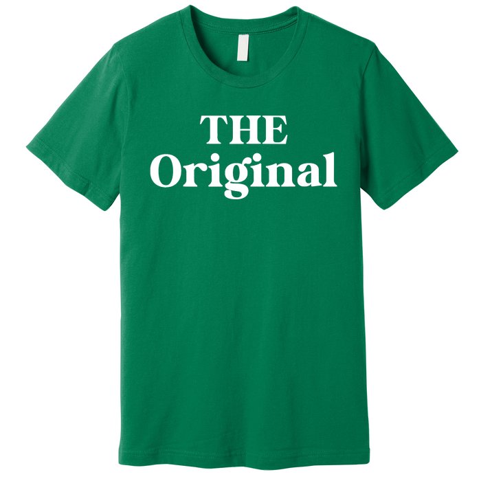 The Original Funny Siblings Matching Family Premium T-Shirt