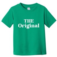 The Original Funny Siblings Matching Family Toddler T-Shirt