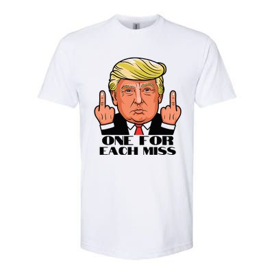 Trump One For Each Miss Political 2024 Election Trump Softstyle® CVC T-Shirt