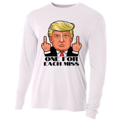 Trump One For Each Miss Political 2024 Election Trump Cooling Performance Long Sleeve Crew