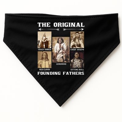 The Original Founding Fathers Native American USA-Made Doggie Bandana