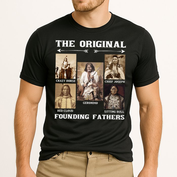 The Original Founding Fathers Native American Cooling Performance Crew T-Shirt