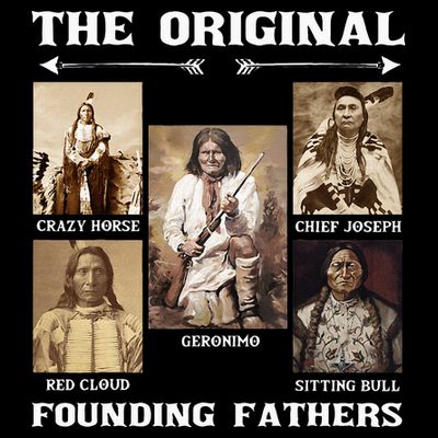 The Original Founding Fathers Native American T-Shirt