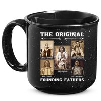 The Original Founding Fathers Native American 15oz Campfire Ceramic Mug