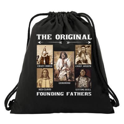 The Original Founding Fathers Native American Drawstring Bag