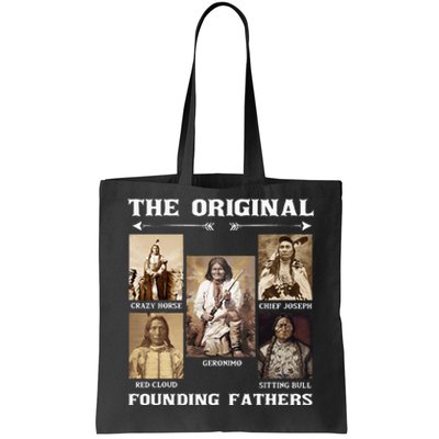 The Original Founding Fathers Native American Tote Bag