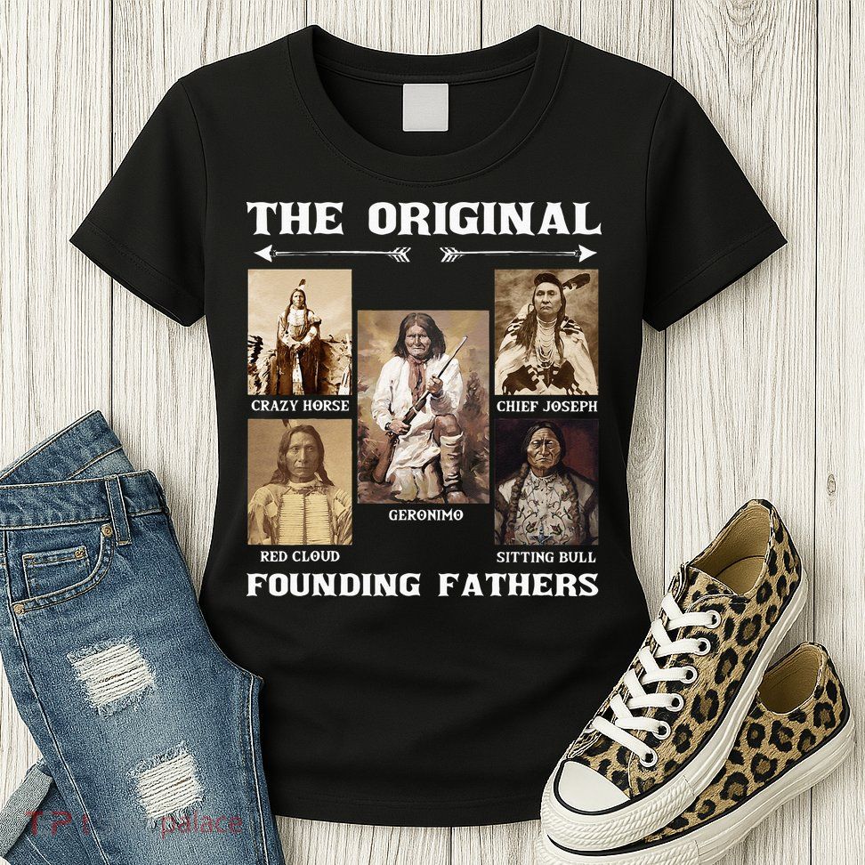 The Original Founding Fathers Native American Womens T-Shirt