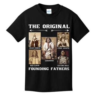 The Original Founding Fathers Native American Kids T-Shirt