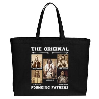 The Original Founding Fathers Native American Cotton Canvas Jumbo Tote