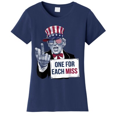 Trump One For Each Miss Graphic Trump Bold Statement Women's T-Shirt