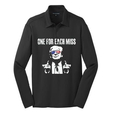 Trump One For Each Miss Silk Touch Performance Long Sleeve Polo