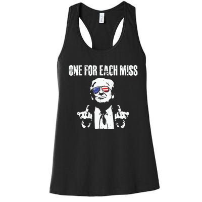 Trump One For Each Miss Women's Racerback Tank